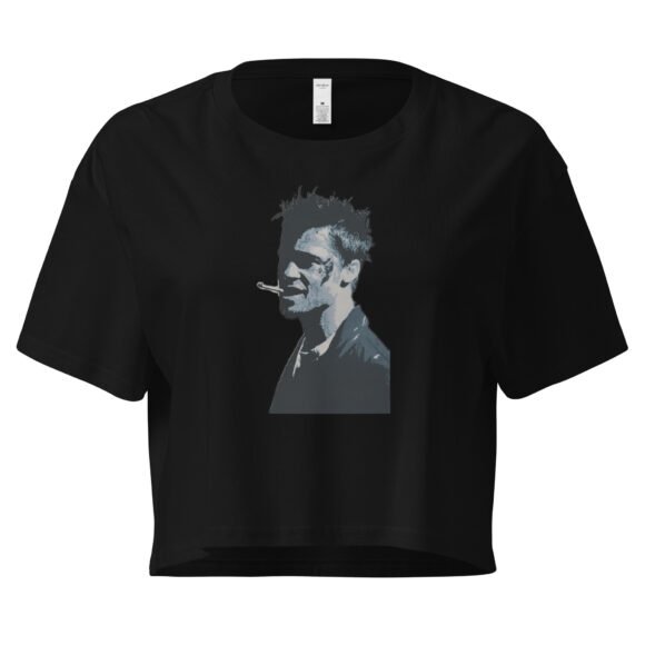 Fight Club Y2K Baby Tee | Baddie Bruised Energy Retro Cropped Top | Girls Who Swing Meme Tee - Image 2