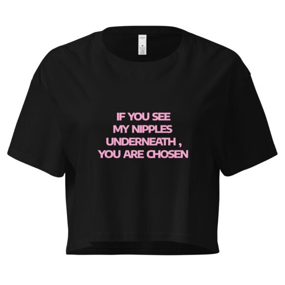 You Are Chosen Y2K Baby Tee | Divine Feminine Retro Cropped Top | Tumblr Destiny Baddie Tee