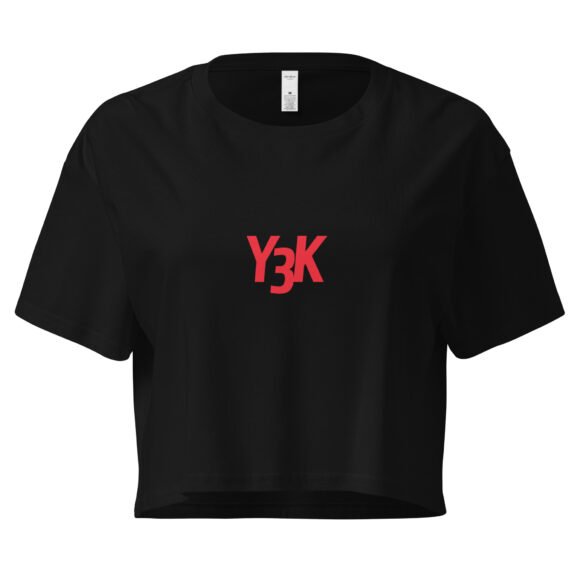 Y3K Y2K Baby Tee | The Future Is Slutpunk Retro Cropped Top | Post-Apocalyptic Hot Girl Meme Tee - Image 2