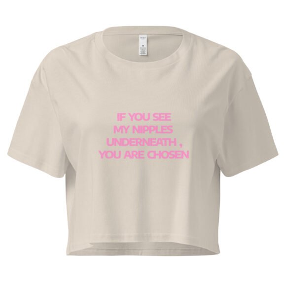 You Are Chosen Y2K Baby Tee | Divine Feminine Retro Cropped Top | Tumblr Destiny Baddie Tee - Image 6