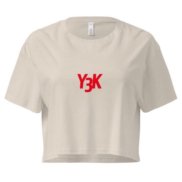 Y3K Y2K Baby Tee | The Future Is Slutpunk Retro Cropped Top | Post-Apocalyptic Hot Girl Meme Tee - Image 7