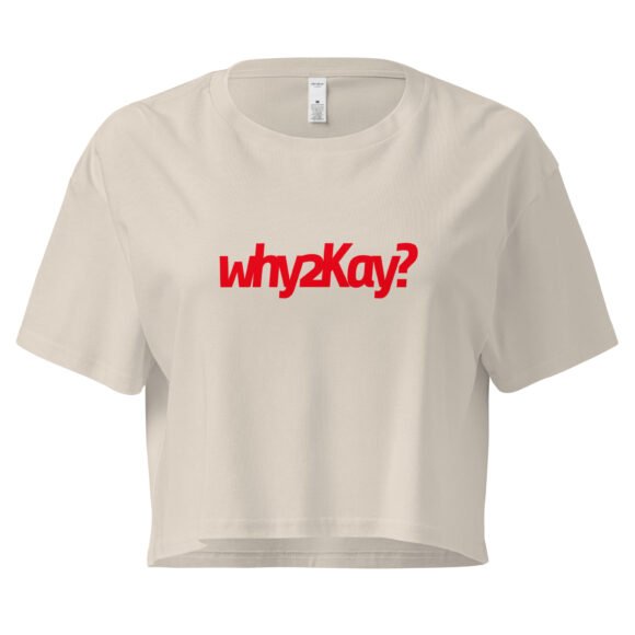 Why2Kay Y2K Baby Tee | Y2K Reboot Girl Retro Cropped Top | Why2Kay Energy Alt-Girl Tee - Image 7