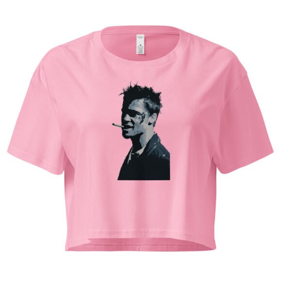 Fight Club Y2K Baby Tee | Baddie Bruised Energy Retro Cropped Top | Girls Who Swing Meme Tee - Image 5