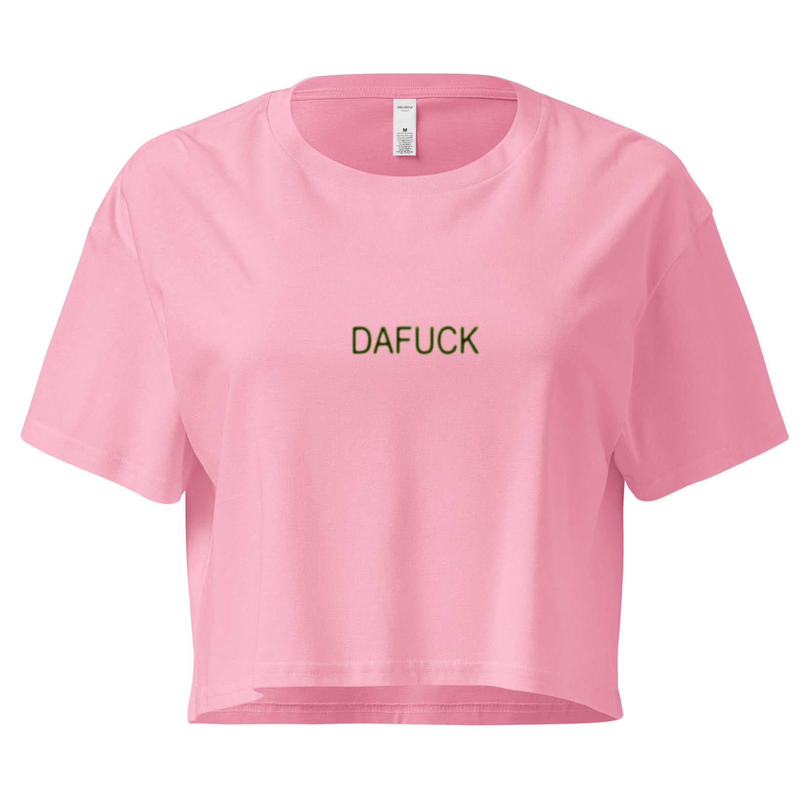 Dafuck Y2K Baby Tee | Existential Crisis Retro Cropped Top | Emotionally Unavailable Meme Tee - Image 5