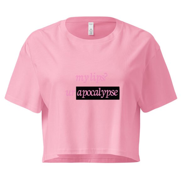 Your Apocalypse Y2K Baby Tee | End Times Baddie Retro Cropped Top | End of the World Is Hotcore Tee - Image 5
