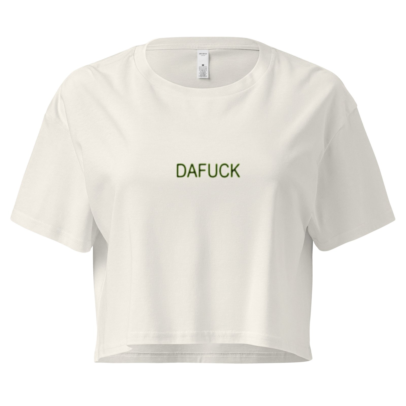 Dafuck Y2K Baby Tee | Existential Crisis Retro Cropped Top | Emotionally Unavailable Meme Tee - Image 10