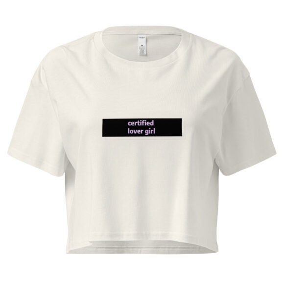 Certified Lover Girl Y2K Baby Tee | Drakecore Romance Retro Cropped Top | Lover Era Alt-Girl Tee - Image 9