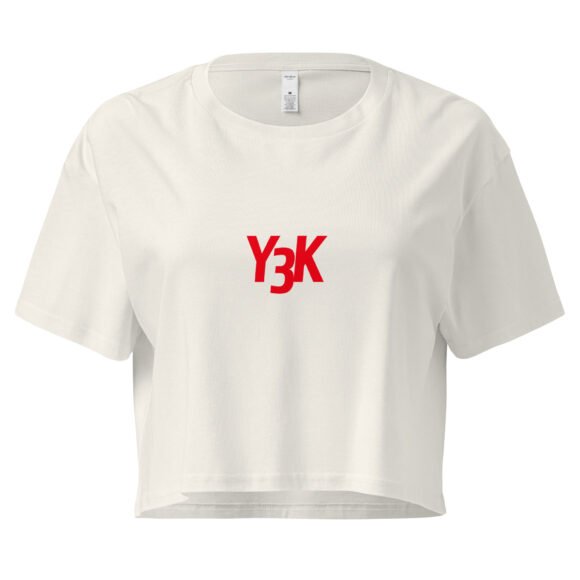 Y3K Y2K Baby Tee | The Future Is Slutpunk Retro Cropped Top | Post-Apocalyptic Hot Girl Meme Tee - Image 10