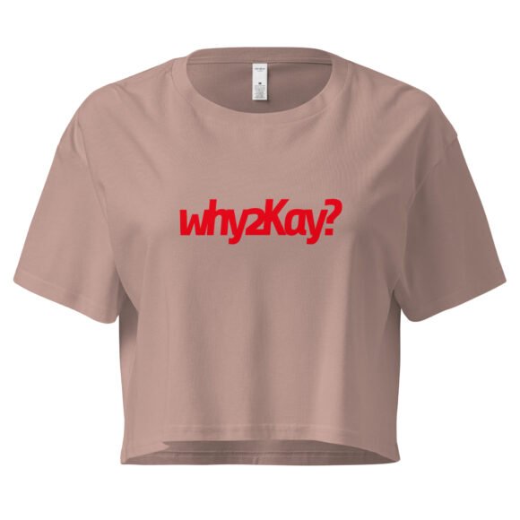 Why2Kay Y2K Baby Tee | Y2K Reboot Girl Retro Cropped Top | Why2Kay Energy Alt-Girl Tee - Image 4