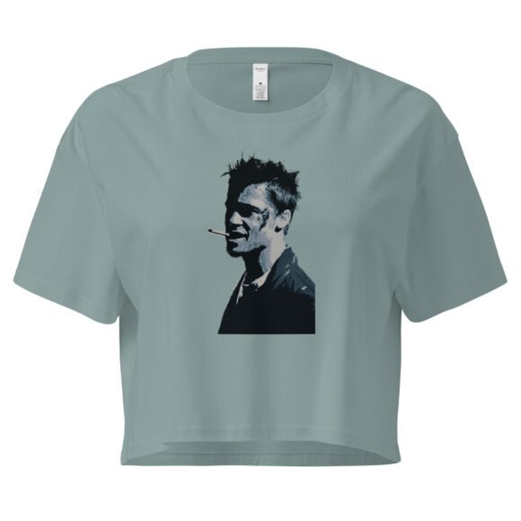 Fight Club Y2K Baby Tee | Baddie Bruised Energy Retro Cropped Top | Girls Who Swing Meme Tee - Image 3
