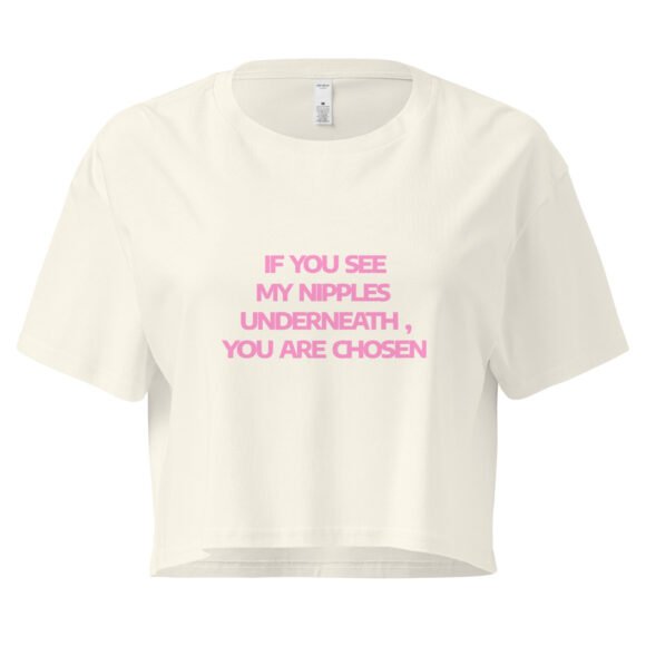You Are Chosen Y2K Baby Tee | Divine Feminine Retro Cropped Top | Tumblr Destiny Baddie Tee - Image 8