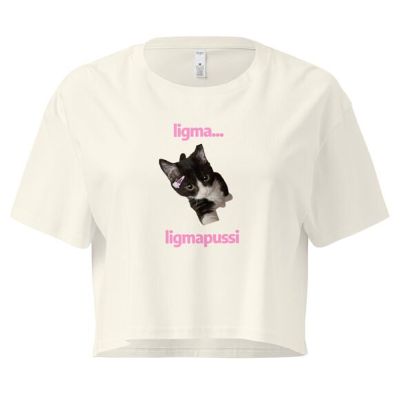 Ligma Pussi Y2K Baby Tee | Bold Meme Girl Retro Cropped Top | Shock Value Baddie Crop Tee - Image 8