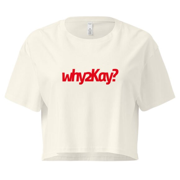 Why2Kay Y2K Baby Tee | Y2K Reboot Girl Retro Cropped Top | Why2Kay Energy Alt-Girl Tee - Image 9
