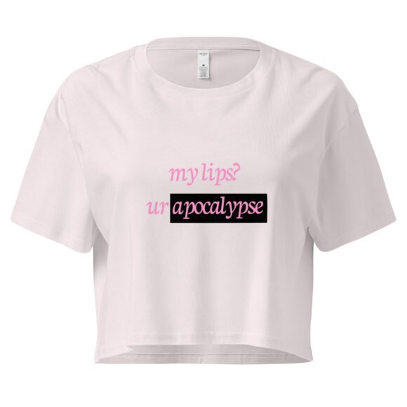 Your Apocalypse Y2K Baby Tee | End Times Baddie Retro Cropped Top | End of the World Is Hotcore Tee - Image 8