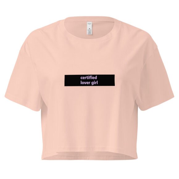 Certified Lover Girl Y2K Baby Tee | Drakecore Romance Retro Cropped Top | Lover Era Alt-Girl Tee - Image 5