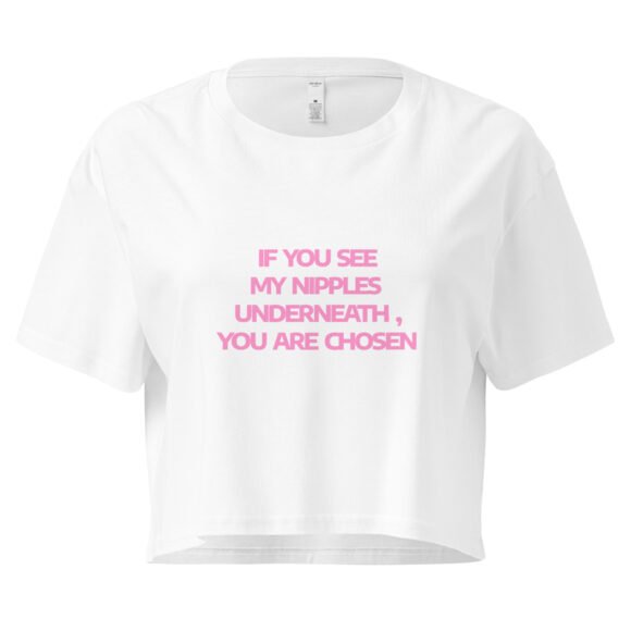You Are Chosen Y2K Baby Tee | Divine Feminine Retro Cropped Top | Tumblr Destiny Baddie Tee - Image 10