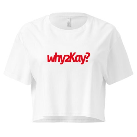 Why2Kay Y2K Baby Tee | Y2K Reboot Girl Retro Cropped Top | Why2Kay Energy Alt-Girl Tee