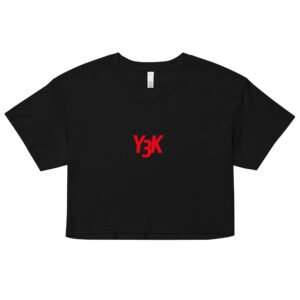 Y3K Y2K Baby Tee | The Future Is Slutpunk Retro Cropped Top | Post-Apocalyptic Hot Girl Meme Tee