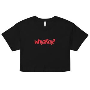 Why2Kay Y2K Baby Tee | Y2K Reboot Girl Retro Cropped Top | Why2Kay Energy Alt-Girl Tee