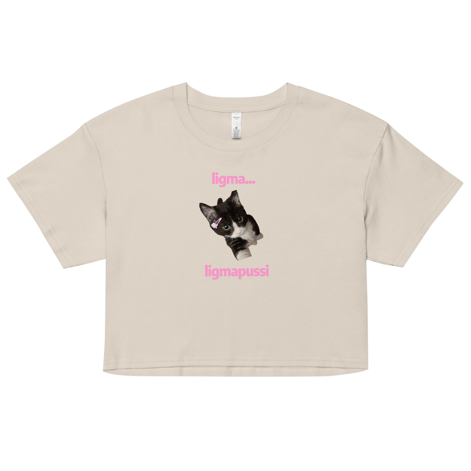 Ligma Pussi Y2K Baby Tee | Bold Meme Girl Retro Cropped Top | Shock Value Baddie Crop Tee - Image 12