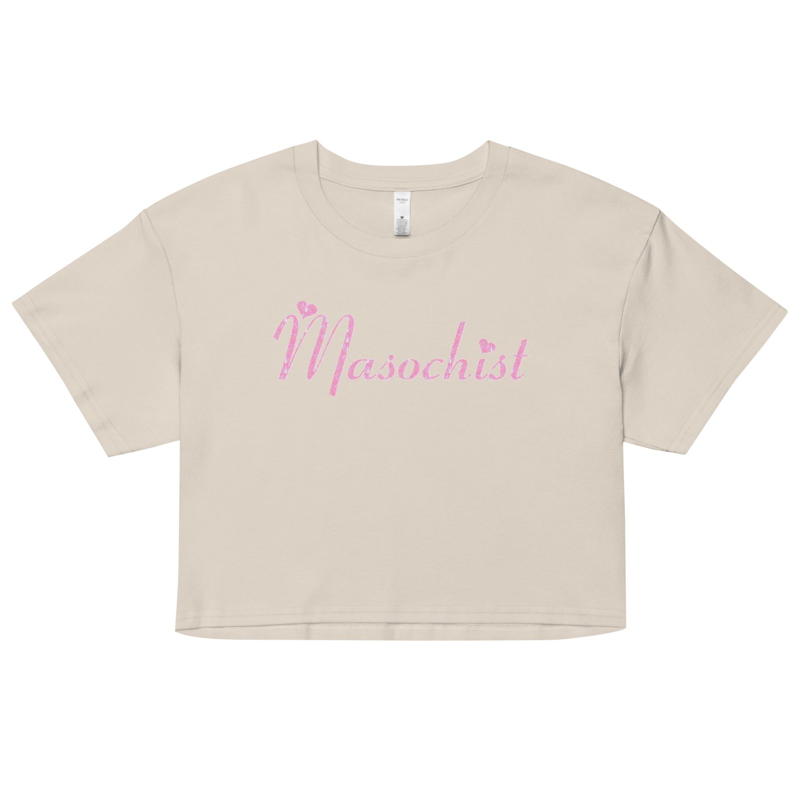 Masochist Y2K Baby Tee | Soft Pain Retro Cropped Top | Flirty Chaos Bimbo Shirt - Image 8
