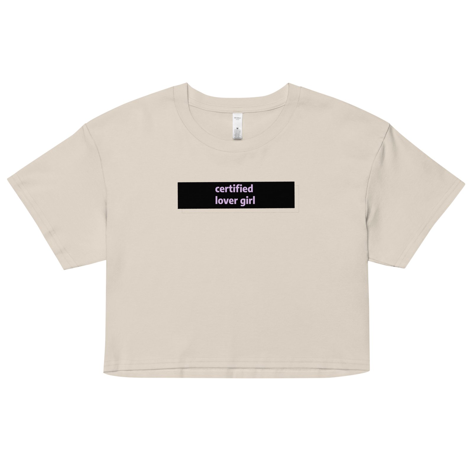 Certified Lover Girl Y2K Baby Tee | Drakecore Romance Retro Cropped Top | Lover Era Alt-Girl Tee - Image 10