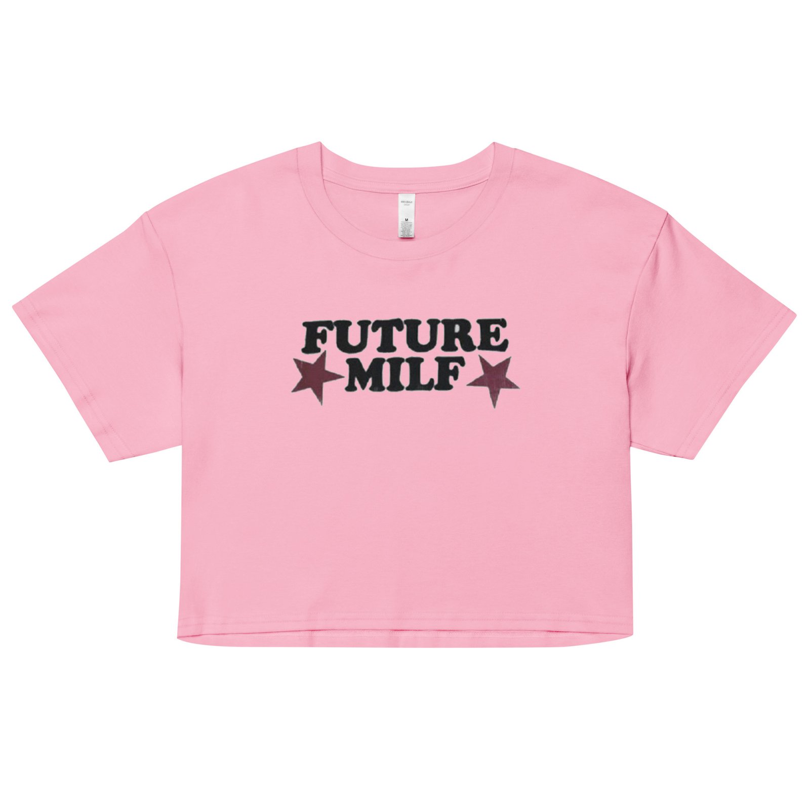 Future MILF Y2K Baby Tee | Hot Mom Energy Retro Cropped Top | Flirty Aesthetic Meme Tee