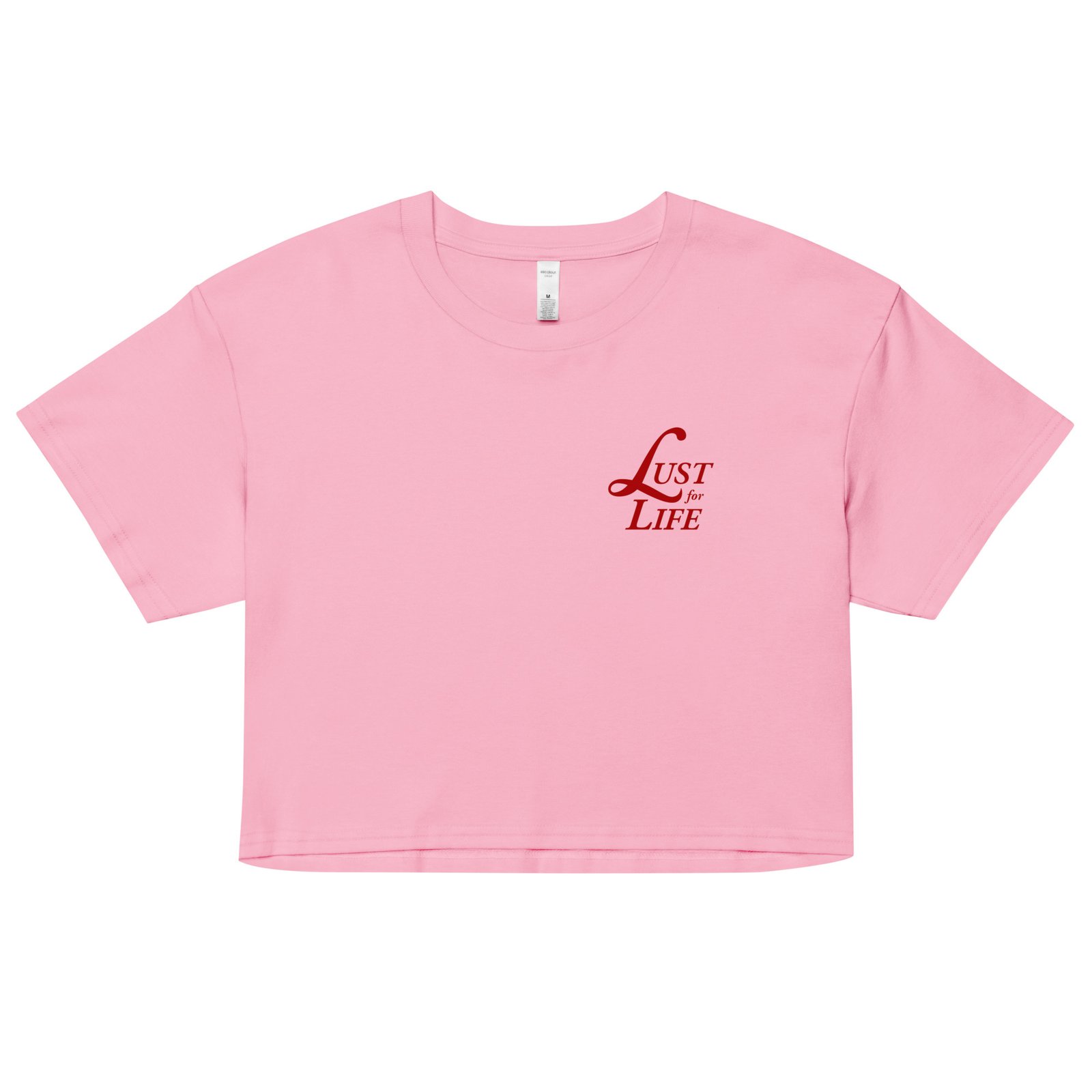 Lust For Life Y2K Baby Tee | Lana-Core Retro Cropped Top | Soft Chaos Dream Girl Shirt - Image 5