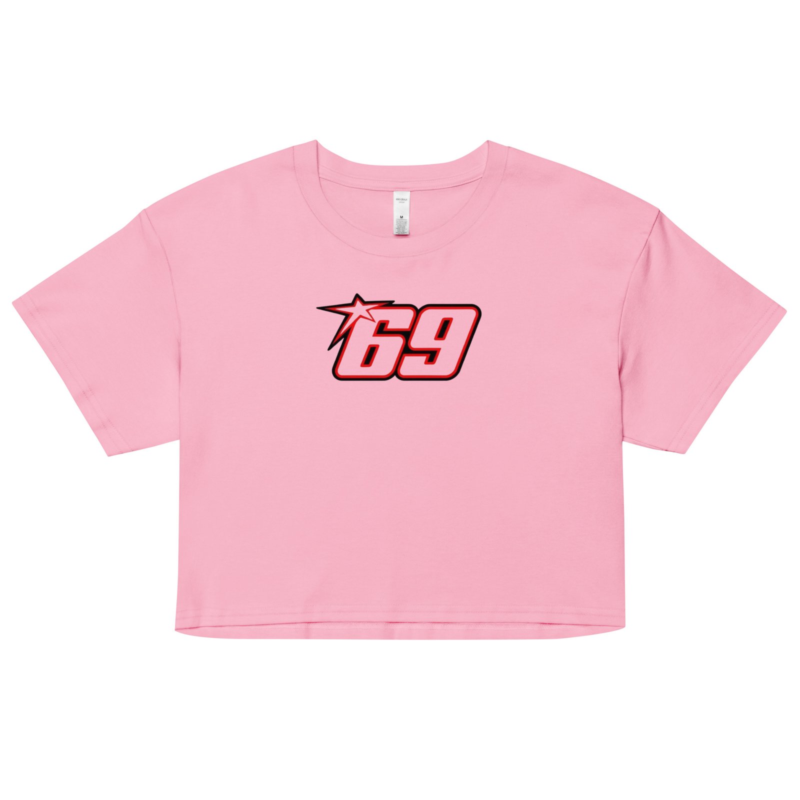 69 Y2K Baby Tee | Flirty Chaos Retro Cropped Top | Dirty-Minded Meme Shirt - Image 5