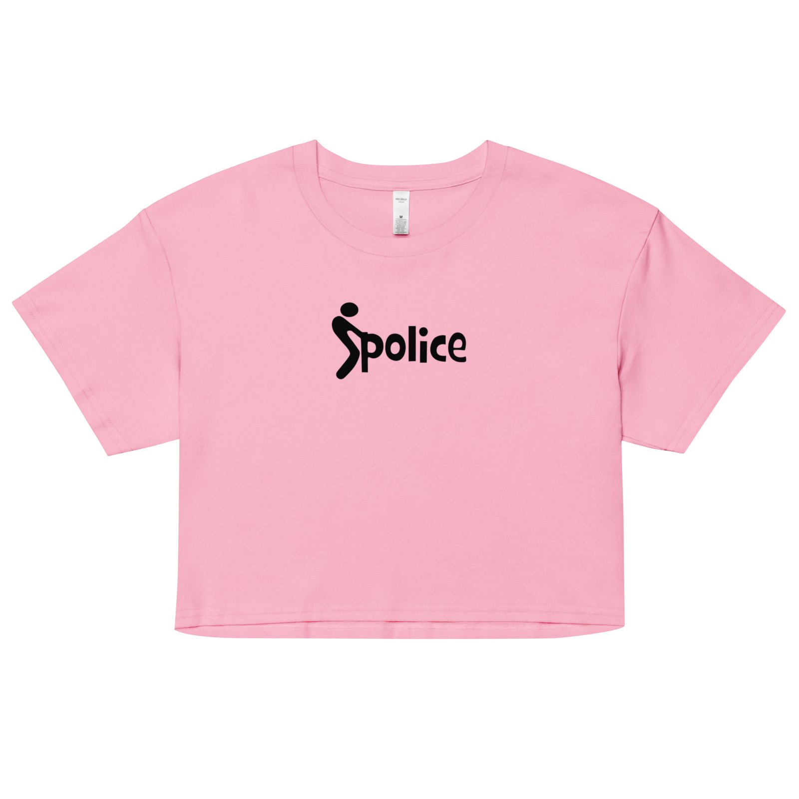 F the Police Y2K Baby Tee | Rage Baby Retro Cropped Top | Anarchy Angel Baddie Shirt - Image 6