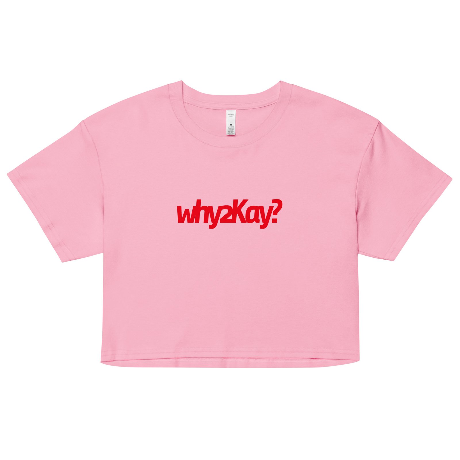 Why2Kay Y2K Baby Tee | Y2K Reboot Girl Retro Cropped Top | Why2Kay Energy Alt-Girl Tee - Image 7