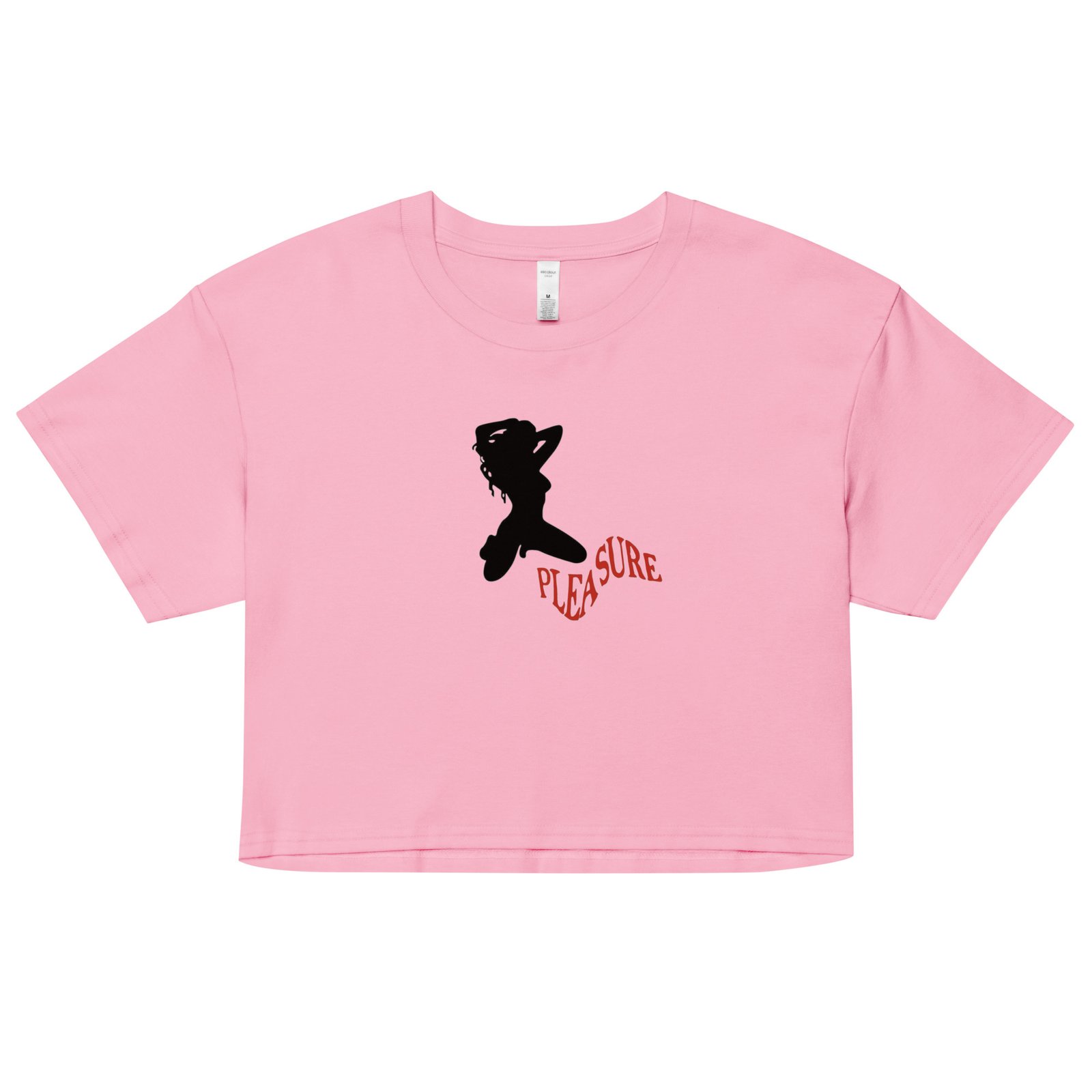 Pleasure Girl Y2K Baby Tee | Softcore Bimbo Retro Cropped Top | Hyperfemme Club Meme Shirt - Image 32