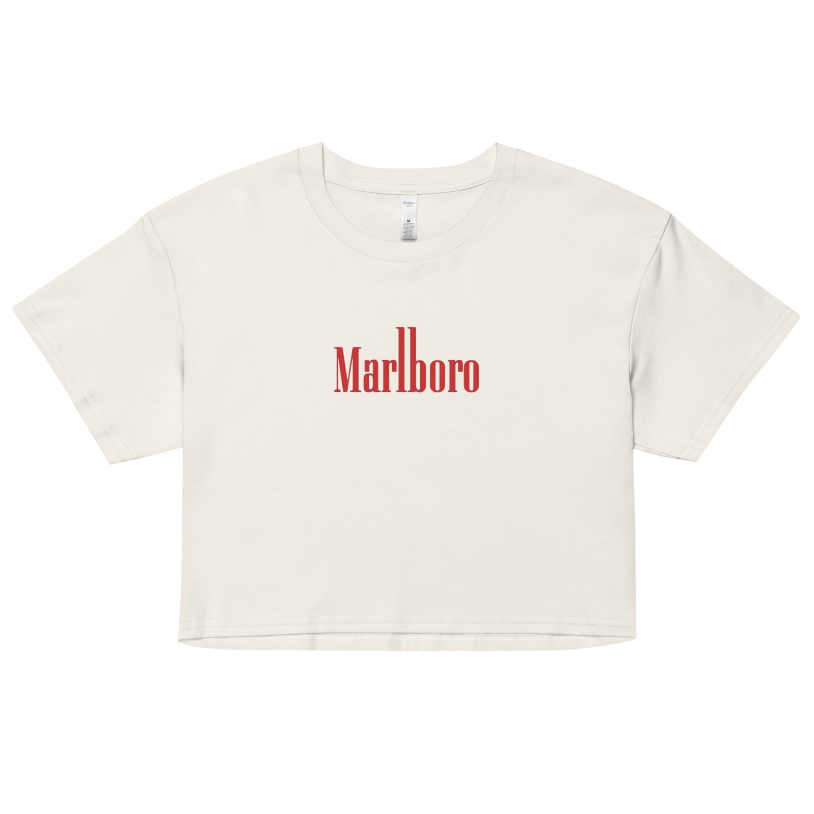 Marlboro Y2K Baby Tee | Cowboy Killer Retro Cropped Top | Cigarette Baddie Aesthetic Shirt - Image 13