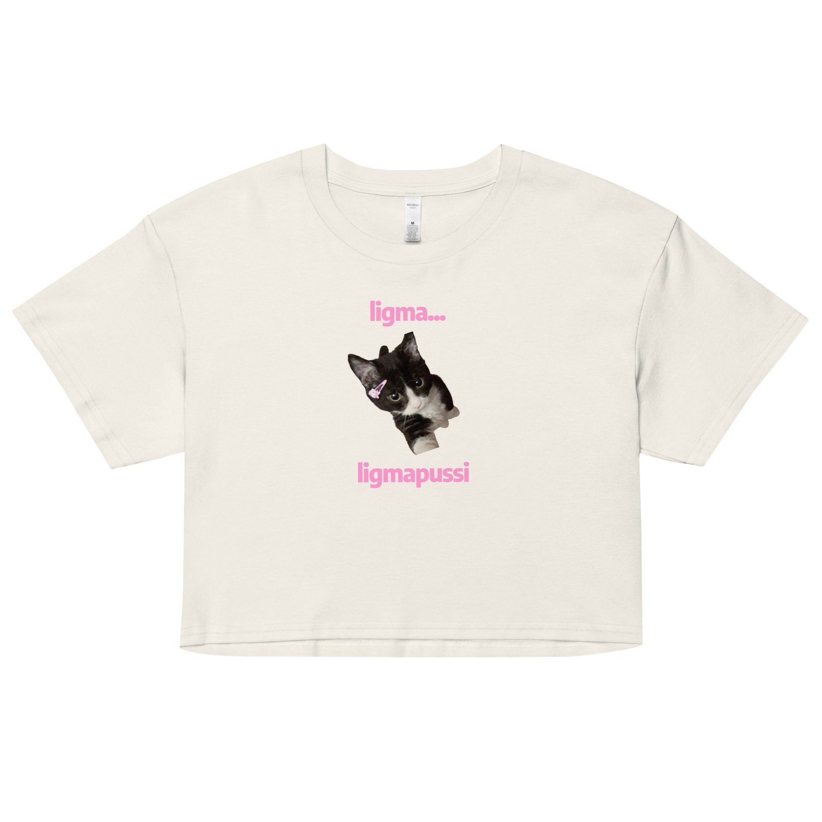 Ligma Pussi Y2K Baby Tee | Bold Meme Girl Retro Cropped Top | Shock Value Baddie Crop Tee - Image 18
