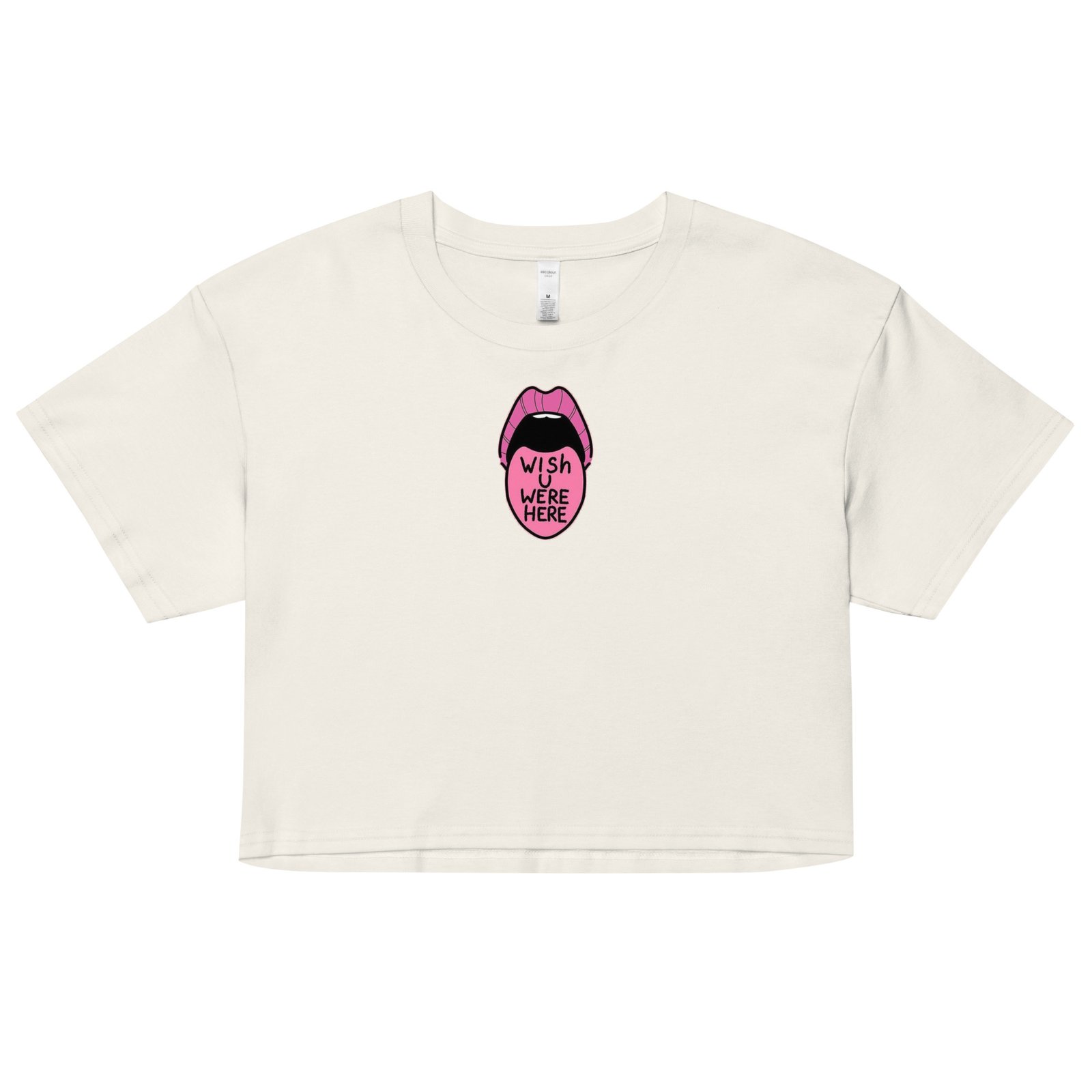 Wish You Were Here Y2K Baby Tee | Lonely Baddie Retro Cropped Top | Dreamy Sadgirl Aesthetic Shirt - Image 21