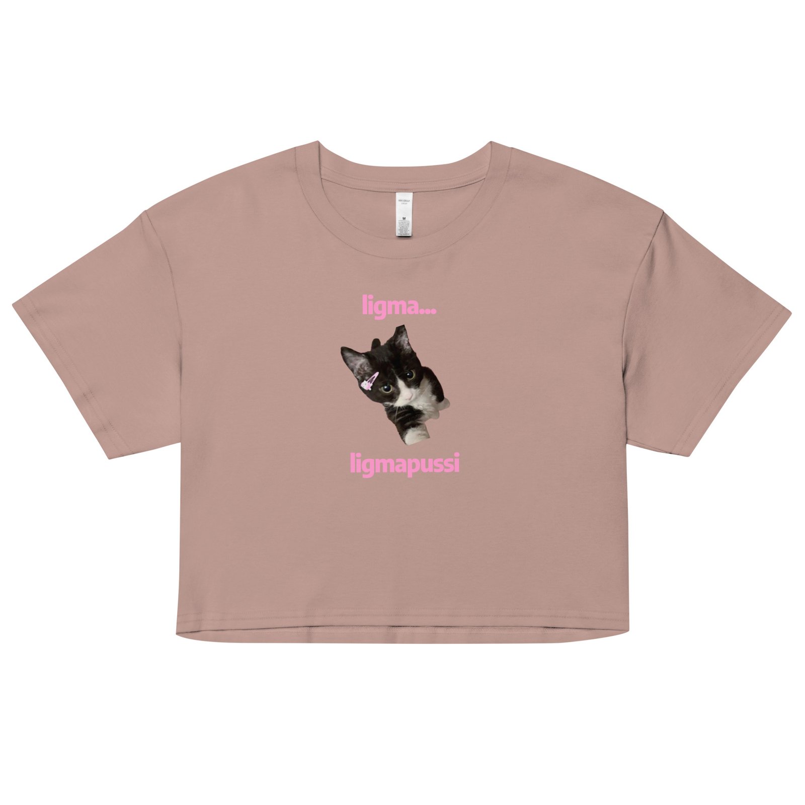 Ligma Pussi Y2K Baby Tee | Bold Meme Girl Retro Cropped Top | Shock Value Baddie Crop Tee - Image 6