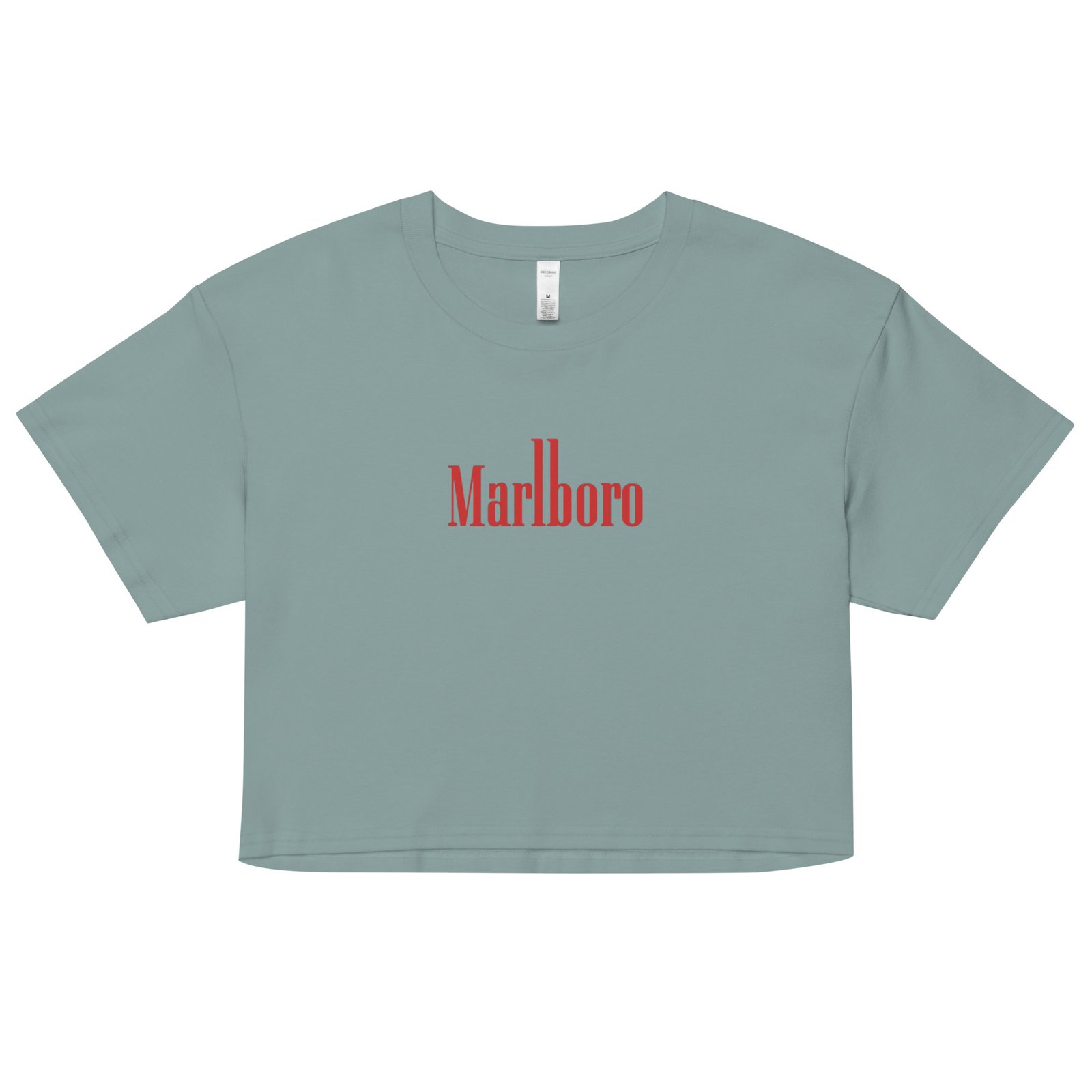 Marlboro Y2K Baby Tee | Cowboy Killer Retro Cropped Top | Cigarette Baddie Aesthetic Shirt - Image 3
