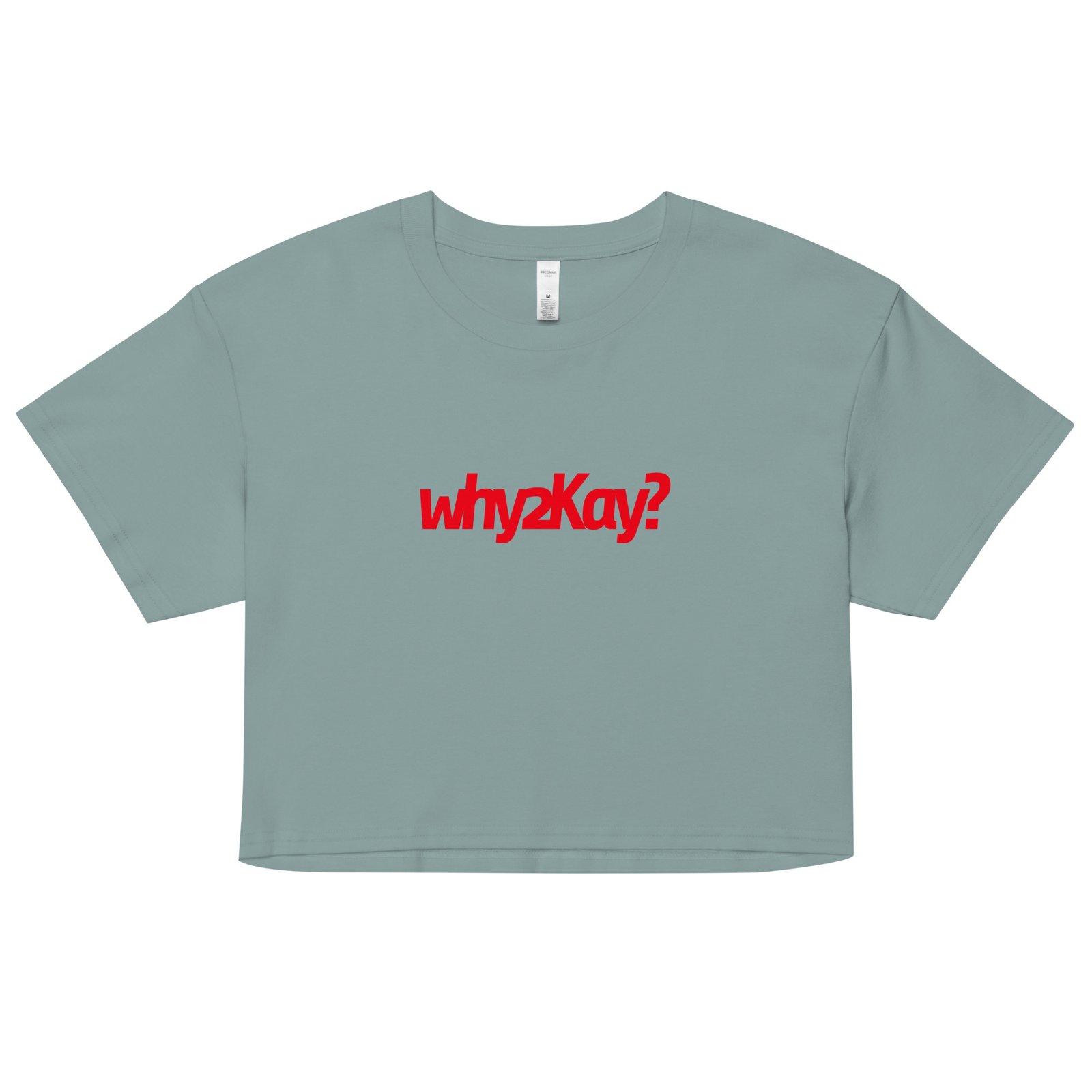 Why2Kay Y2K Baby Tee | Y2K Reboot Girl Retro Cropped Top | Why2Kay Energy Alt-Girl Tee - Image 3