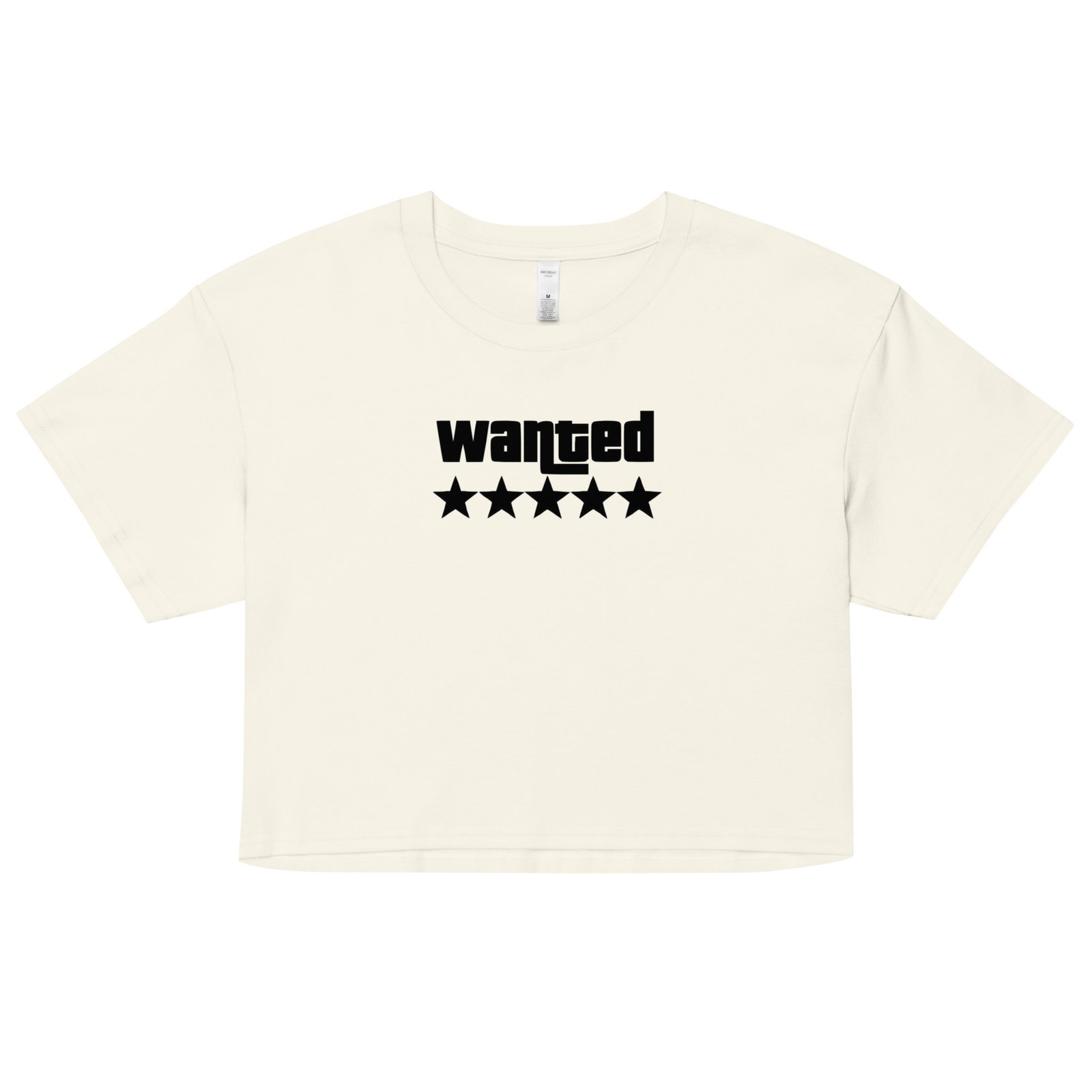 Wanted Y2K Baby Tee | Outlaw Baddie Retro Cropped Top | Hot & Reckless Meme Shirt - Image 9