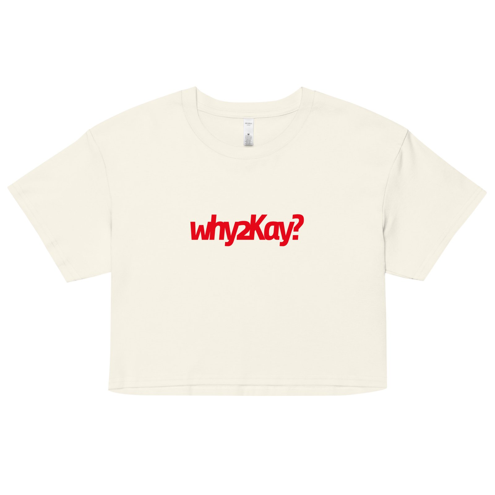 Why2Kay Y2K Baby Tee | Y2K Reboot Girl Retro Cropped Top | Why2Kay Energy Alt-Girl Tee - Image 15