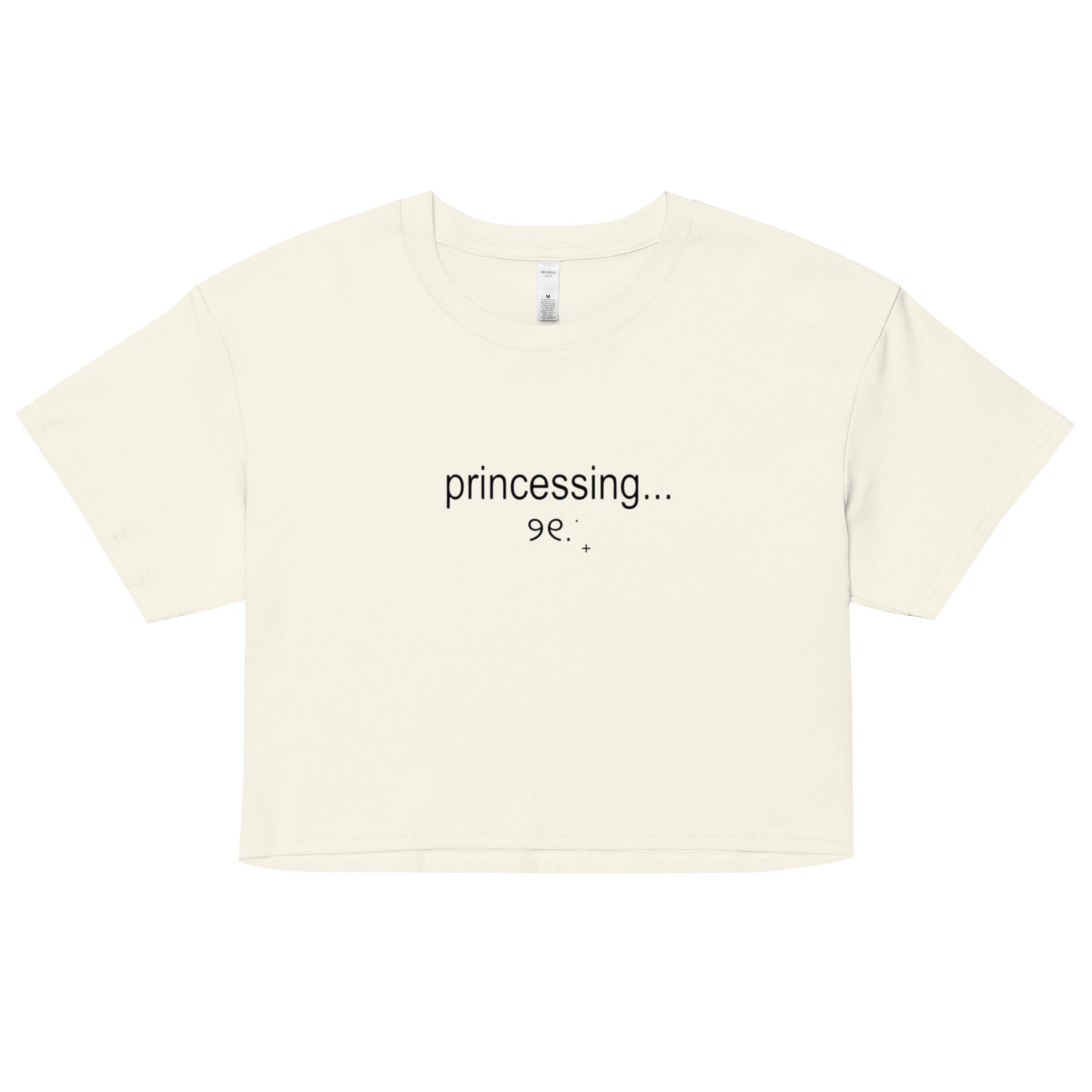 Princessing Y2K Baby Tee | Soft Girl Royalty Retro Cropped Top | Delulu Fairytale Aesthetic Shirt - Image 16