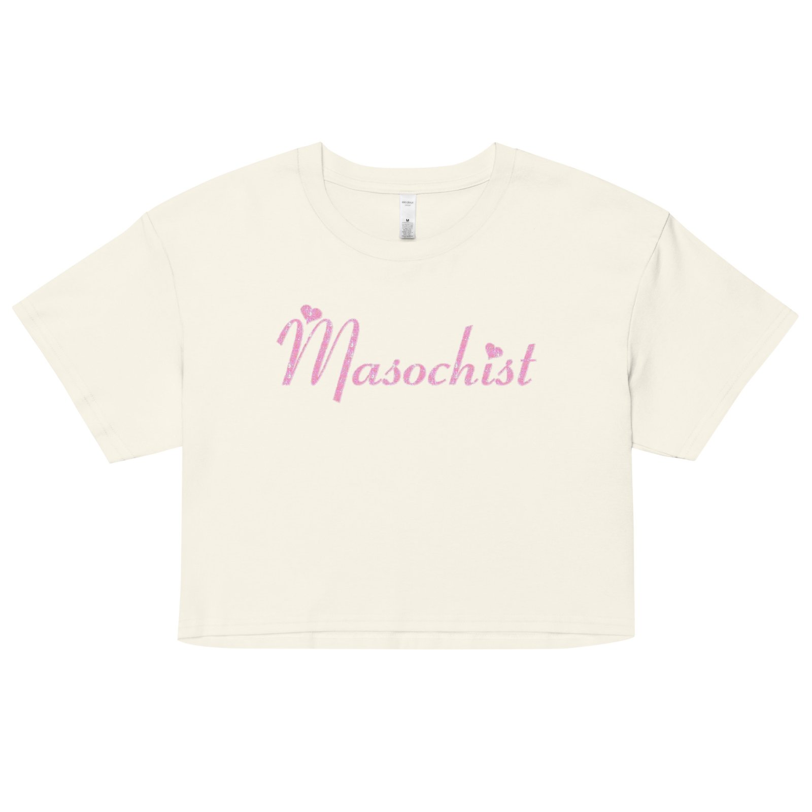 Masochist Y2K Baby Tee | Soft Pain Retro Cropped Top | Flirty Chaos Bimbo Shirt - Image 12
