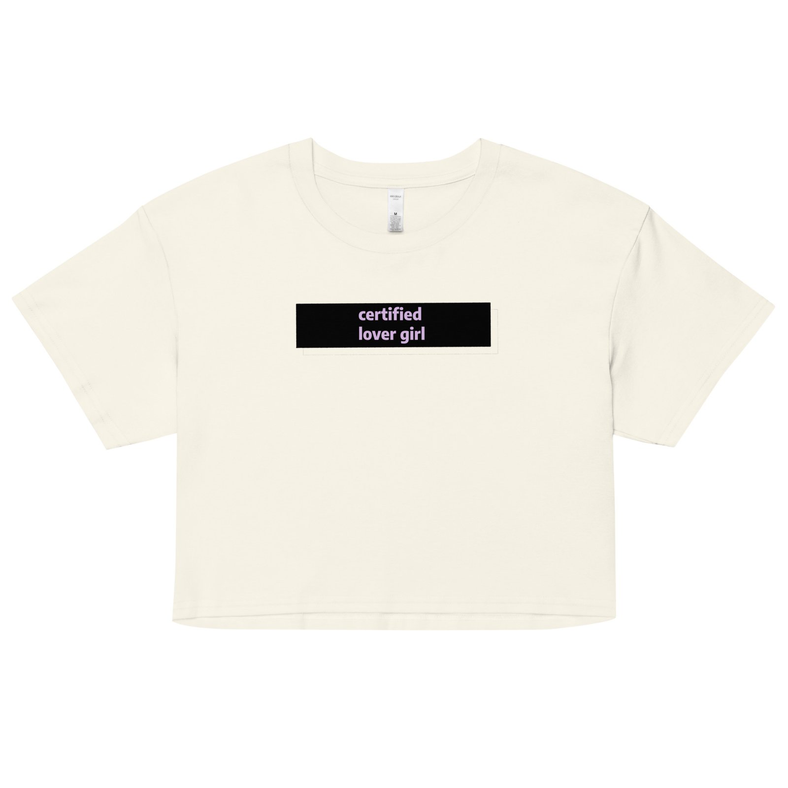 Certified Lover Girl Y2K Baby Tee | Drakecore Romance Retro Cropped Top | Lover Era Alt-Girl Tee - Image 14