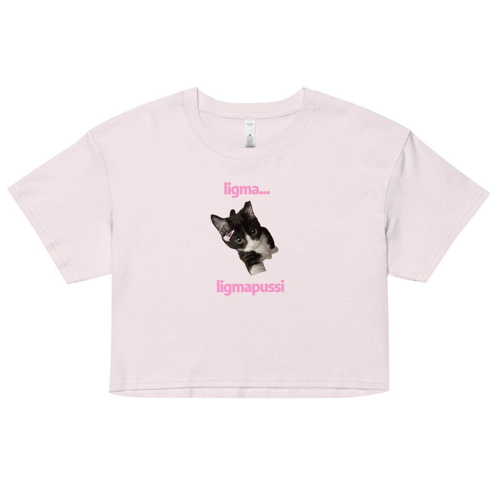 Ligma Pussi Y2K Baby Tee | Bold Meme Girl Retro Cropped Top | Shock Value Baddie Crop Tee - Image 14