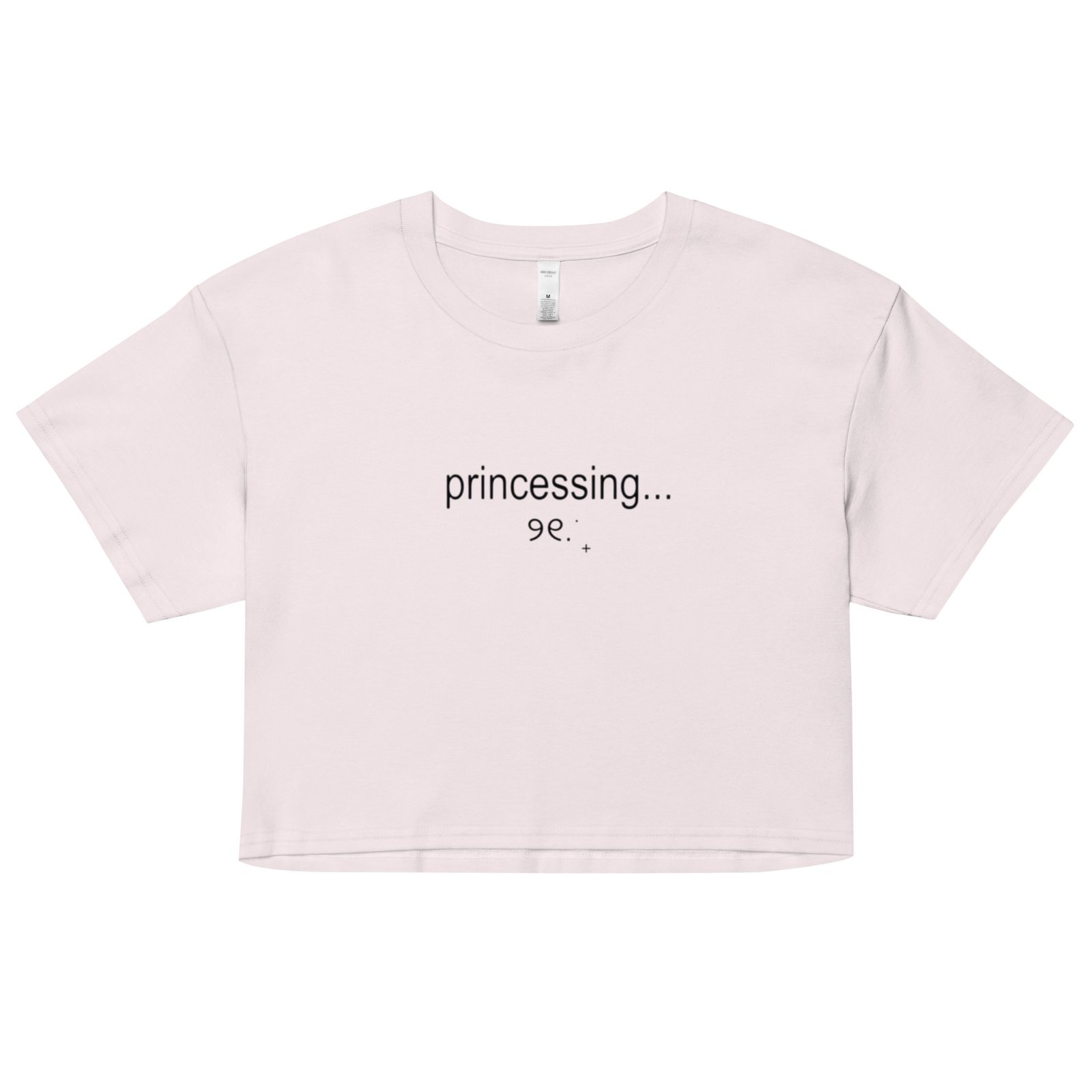 Princessing Y2K Baby Tee | Soft Girl Royalty Retro Cropped Top | Delulu Fairytale Aesthetic Shirt - Image 14