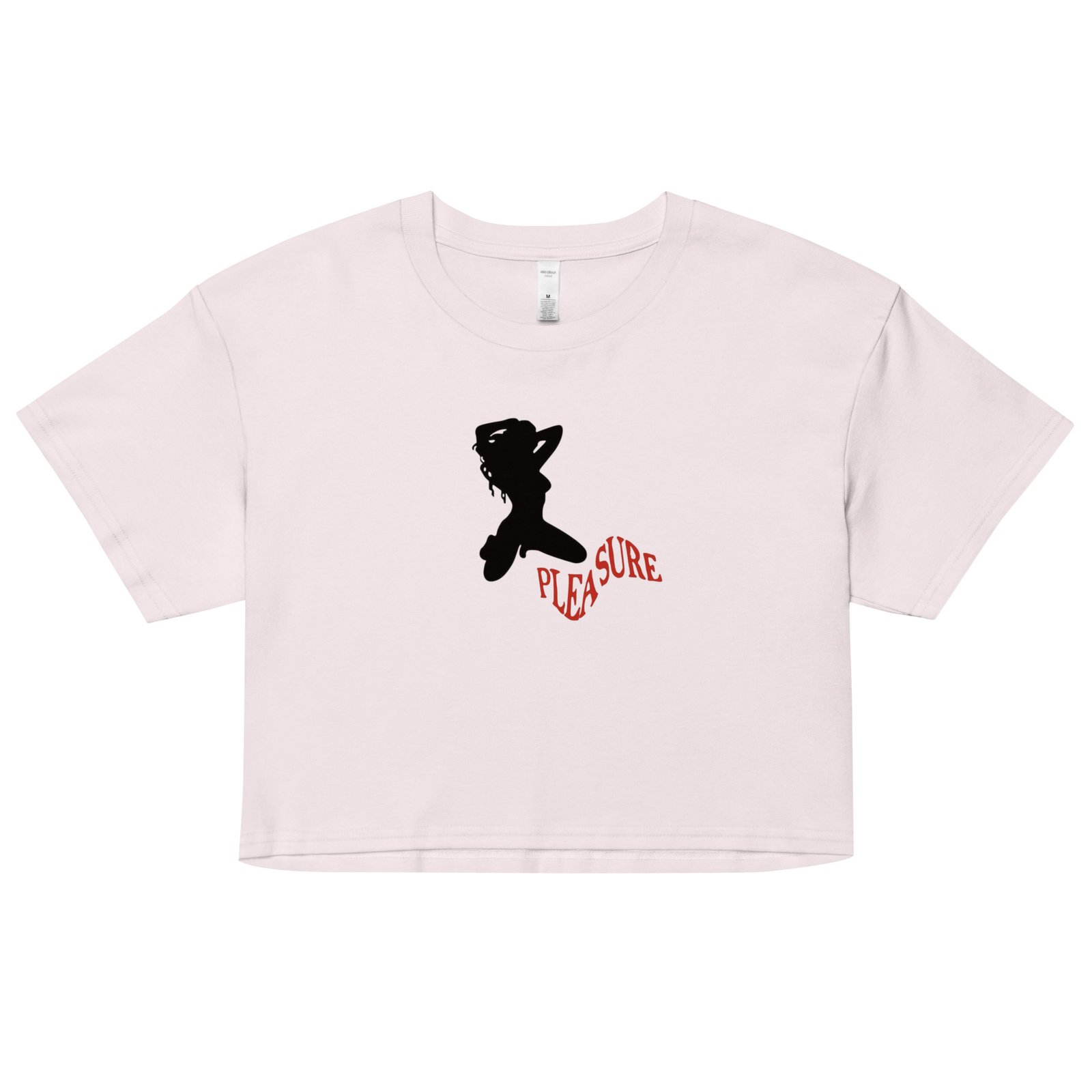 Pleasure Girl Y2K Baby Tee | Softcore Bimbo Retro Cropped Top | Hyperfemme Club Meme Shirt - Image 36