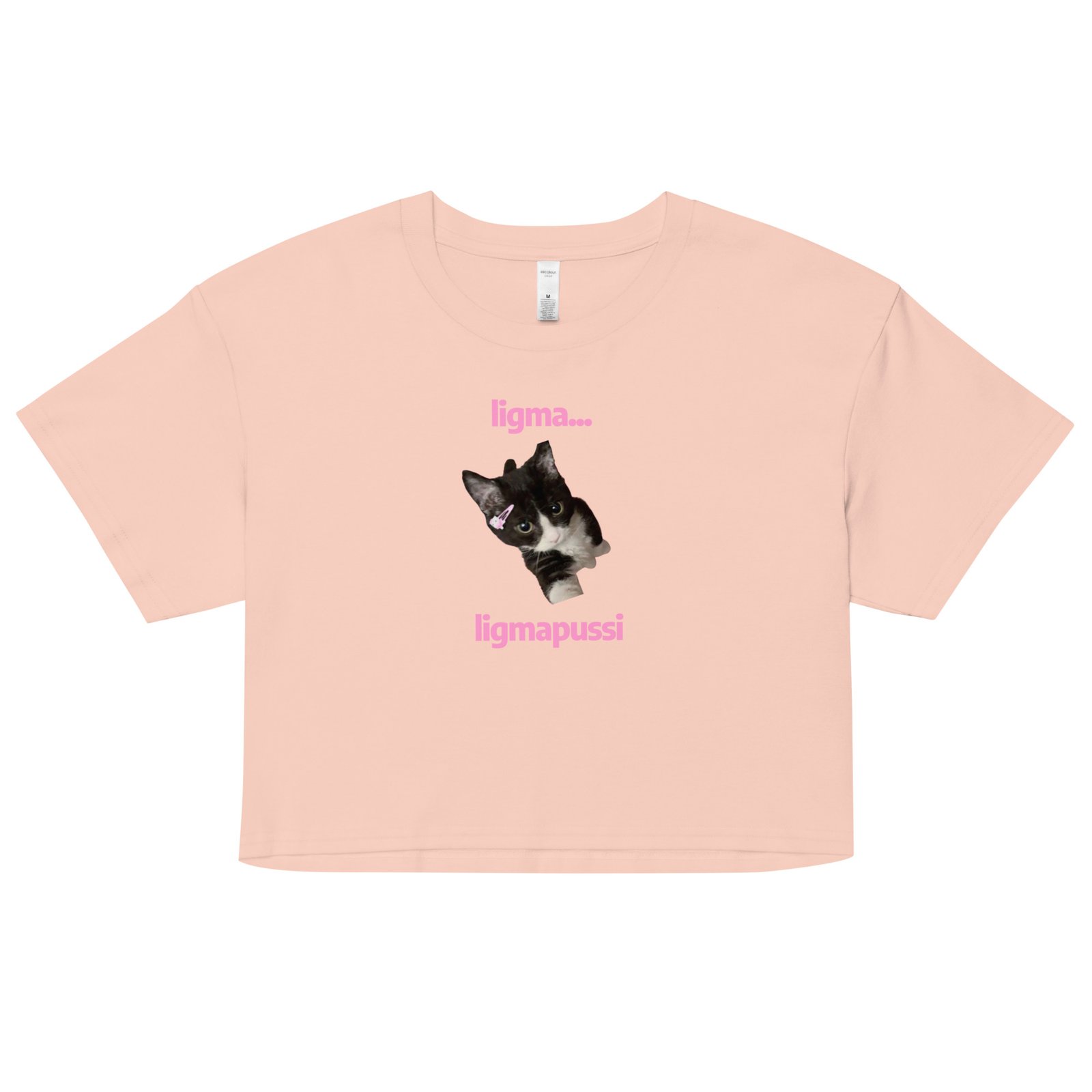 Ligma Pussi Y2K Baby Tee | Bold Meme Girl Retro Cropped Top | Shock Value Baddie Crop Tee - Image 10