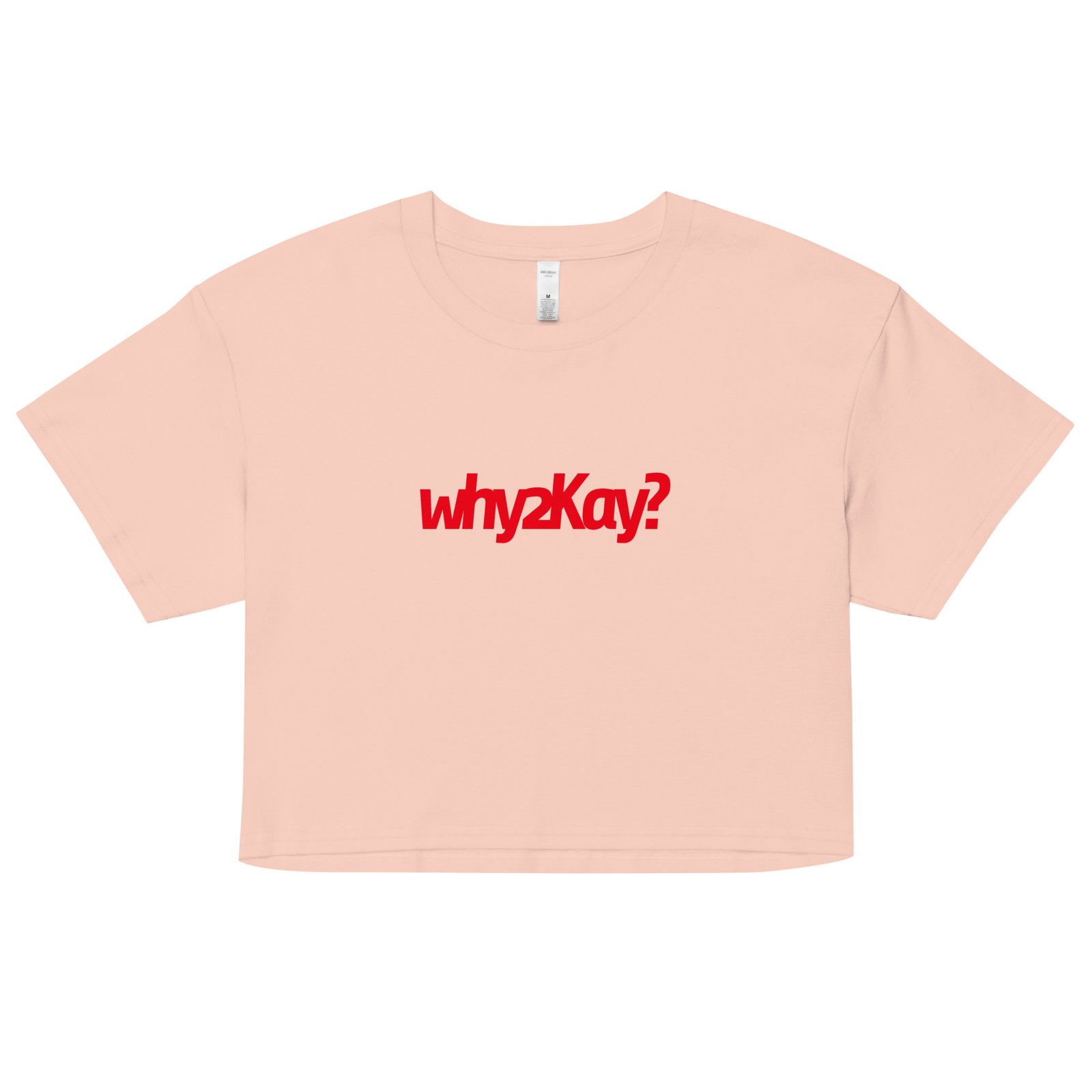 Why2Kay Y2K Baby Tee | Y2K Reboot Girl Retro Cropped Top | Why2Kay Energy Alt-Girl Tee - Image 9