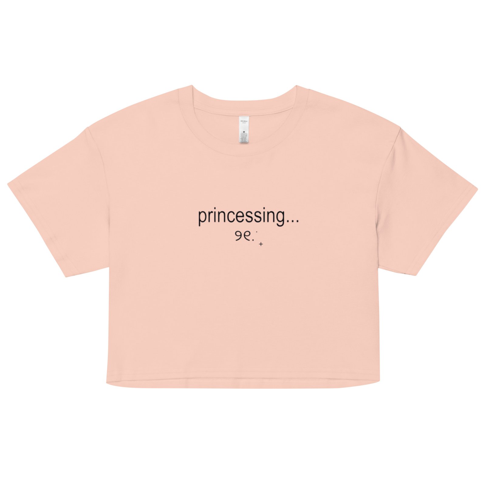 Princessing Y2K Baby Tee | Soft Girl Royalty Retro Cropped Top | Delulu Fairytale Aesthetic Shirt - Image 10