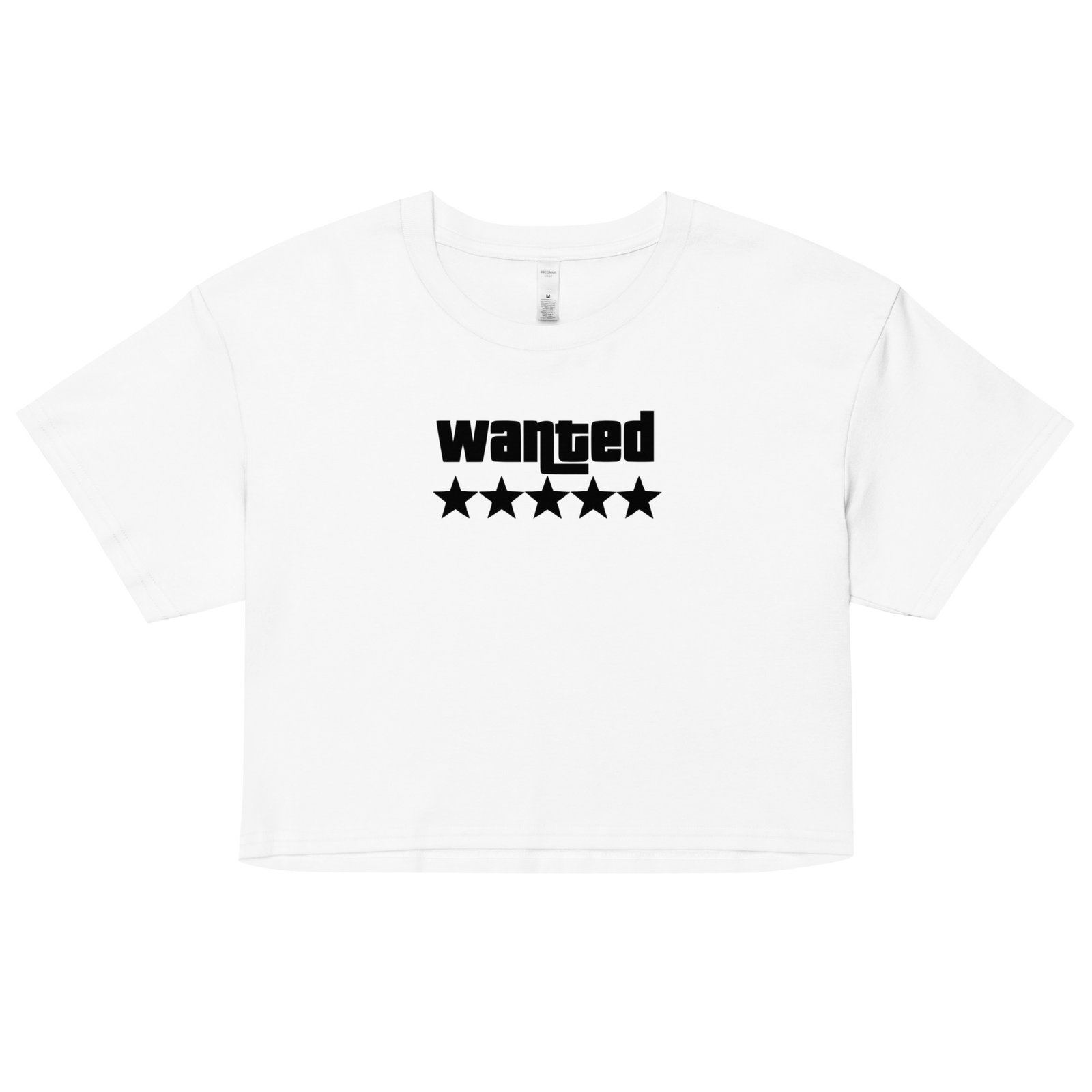Wanted Y2K Baby Tee | Outlaw Baddie Retro Cropped Top | Hot & Reckless Meme Shirt - Image 13